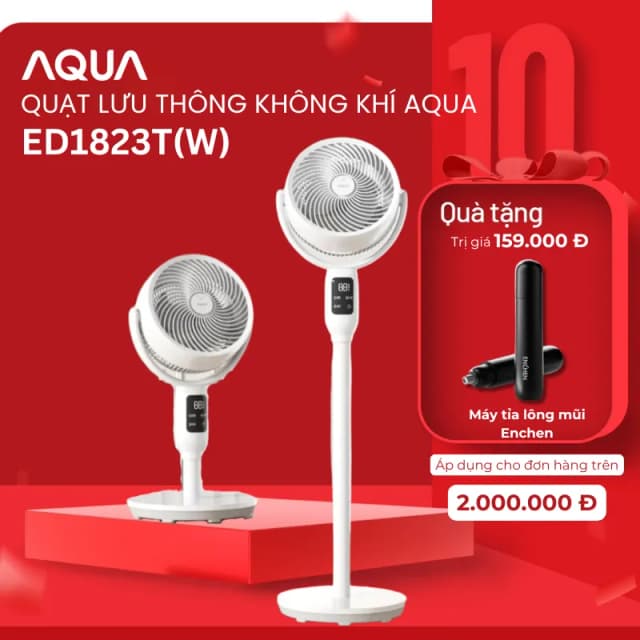 So sánh giá Quạt đứng AQUA 3 cánh AQF-ED1823T(W) 40W rẻ nhất? - Ảnh 16