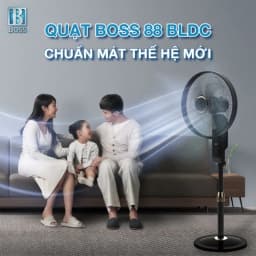 Quạt đứng Boss 5 cánh BOSS-88-BLDC 50W
