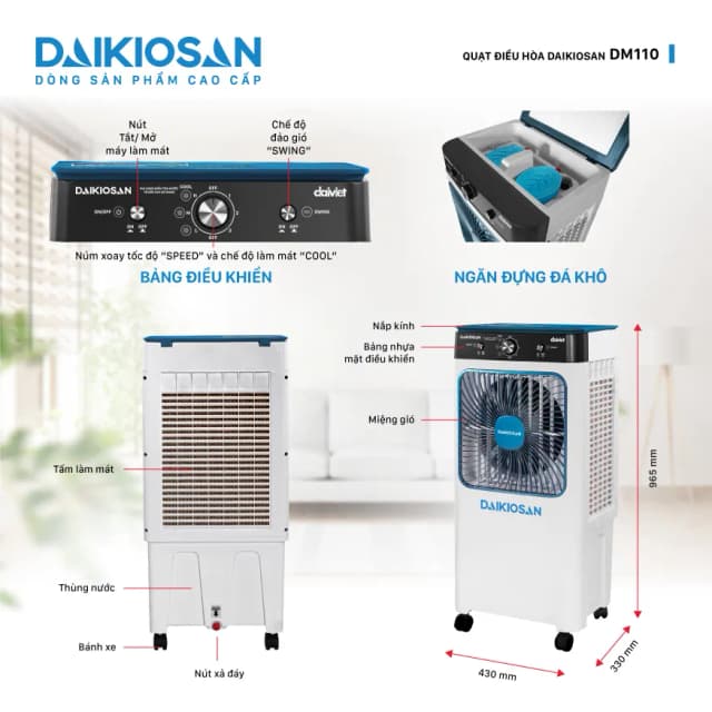 Top 1 so sánh giá Quạt đứng Daikiosan 7 cánh DQ101 70W - Tìm sản phẩm giá rẻ nhất - Ảnh 26