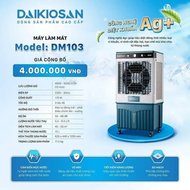 Top 1 so sánh giá Quạt đứng Daikiosan 7 cánh DQ101 70W - Tìm sản phẩm giá rẻ nhất - Ảnh 53