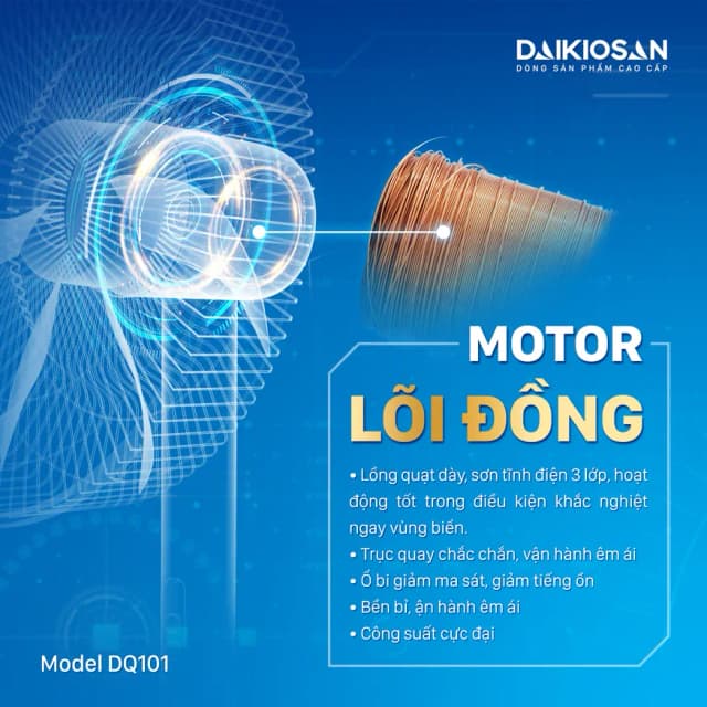 Top 1 so sánh giá Quạt đứng Daikiosan 7 cánh DQ101 70W - Tìm sản phẩm giá rẻ nhất - Ảnh 9