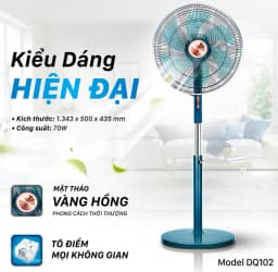 So sánh giá Quạt đứng Daikiosan 8 cánh DQ100 55W - Tìm sản phẩm giá rẻ nhất - Ảnh 11