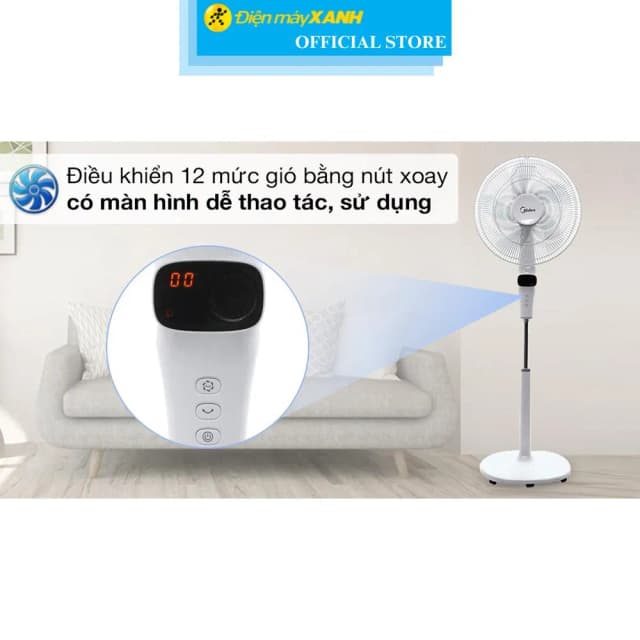 Top 1 so sánh giá Quạt đứng Daikiosan 8 cánh DQ100 55W - Tìm sản phẩm giá rẻ nhất - Ảnh 13