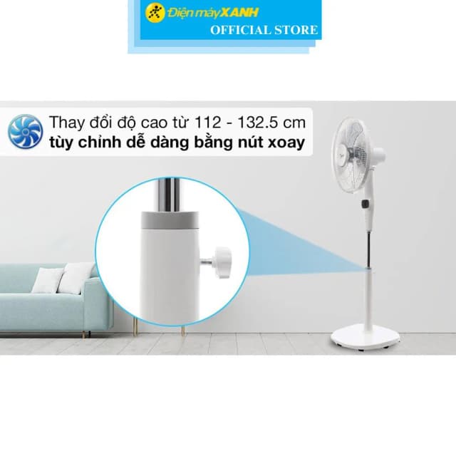 Top 1 so sánh giá Quạt đứng Daikiosan 8 cánh DQ100 55W - Tìm sản phẩm giá rẻ nhất - Ảnh 15