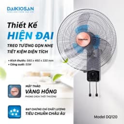 So sánh giá Quạt đứng Daikiosan 8 cánh DQ100 55W - Tìm sản phẩm giá rẻ nhất - Ảnh 17
