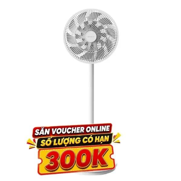 Quạt đứng Deerma 20 cánh DEM-FD13W 60W - Ảnh 10