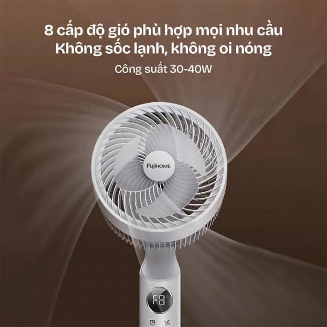 So sánh giá Quạt đứng FUJIHOME 3 cánh CF201 30 - 40W rẻ nhất? - Ảnh 2