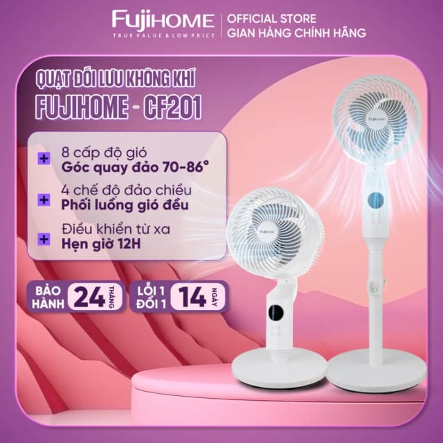 So sánh giá Quạt đứng FUJIHOME 3 cánh CF201 30 - 40W rẻ nhất? - Ảnh 16