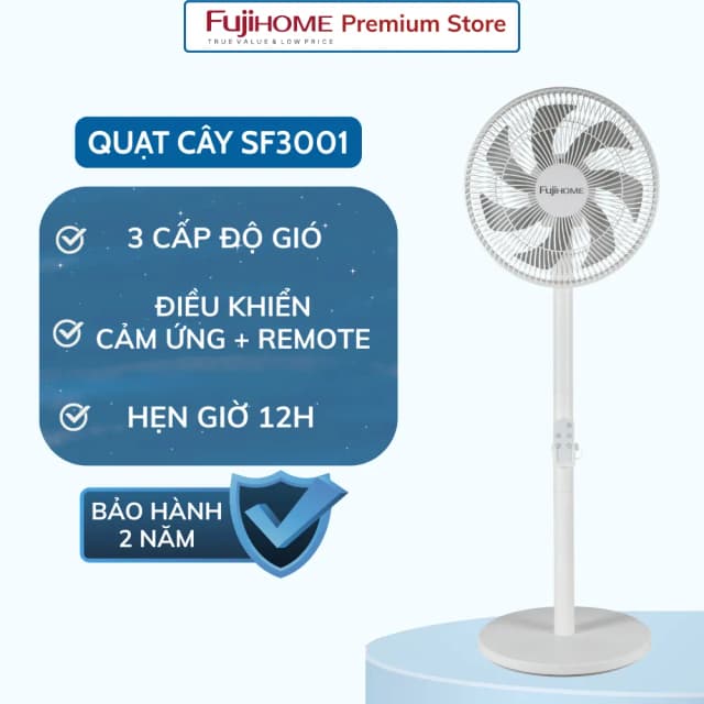 So sánh giá Quạt đứng FUJIHOME 7 cánh SF3001 40 - 60W rẻ nhất? - Ảnh 12