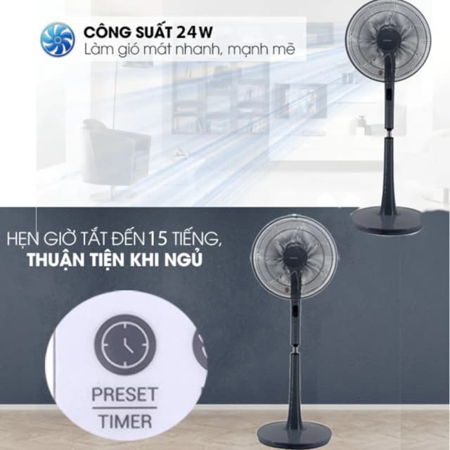 So sánh giá Quạt đứng Hitachi LF-D6RCGM 24W rẻ nhất? - Ảnh 16