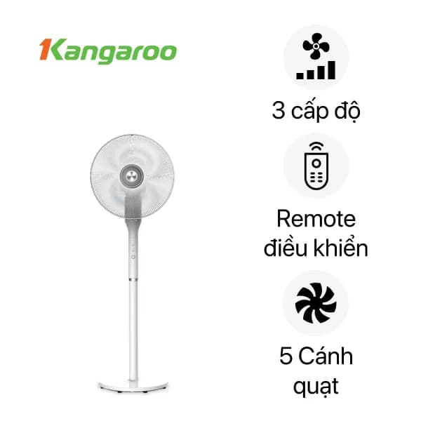 Quạt đứng Kangaroo 5 cánh KG728 65W - Giá rẻ nhất hôm nay - Ảnh 4