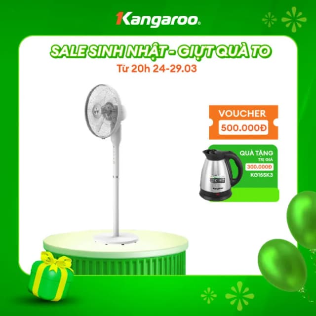 Top 1 so sánh giá Quạt đứng Kangaroo 5 cánh KG728 65W - Tìm sản phẩm giá rẻ nhất - Ảnh 9