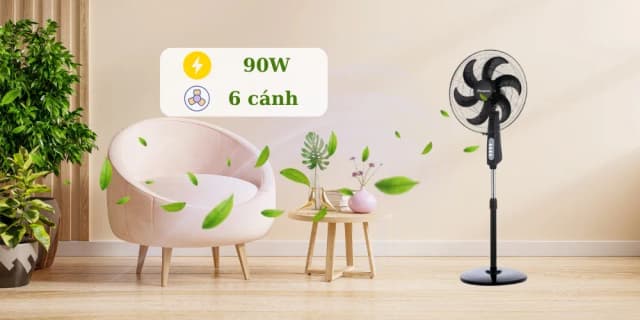 So sánh giá Quạt đứng Kangaroo 6 cánh KGEF06SM 90W rẻ nhất? - Ảnh 12