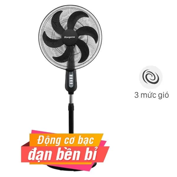 So sánh giá Quạt đứng Kangaroo 6 cánh KGEF06SM 90W rẻ nhất? - Ảnh 3