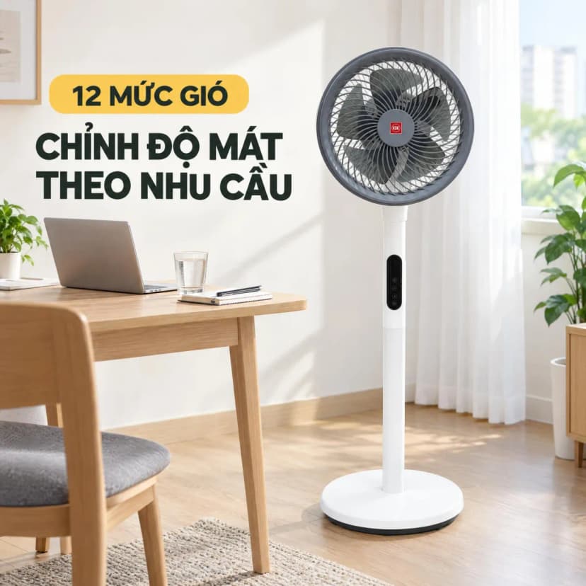 Quạt đứng KDK HL19V 24W - Giá rẻ nhất hôm nay - Ảnh 3