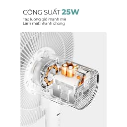 Quạt đứng Magic 7 cánh A-252 20W - Giá rẻ nhất hôm nay - Ảnh 11