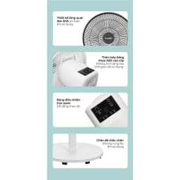 Quạt đứng Magic 7 cánh A-252 20W - Giá rẻ nhất hôm nay - Ảnh 7