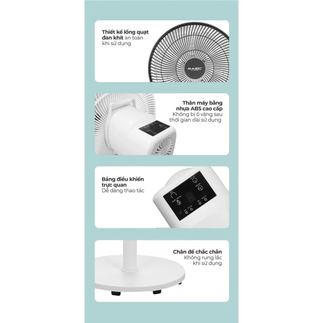 Top 1 so sánh giá Quạt đứng Magic 7 cánh A-252 20W - Tìm sản phẩm giá rẻ nhất - Ảnh 7