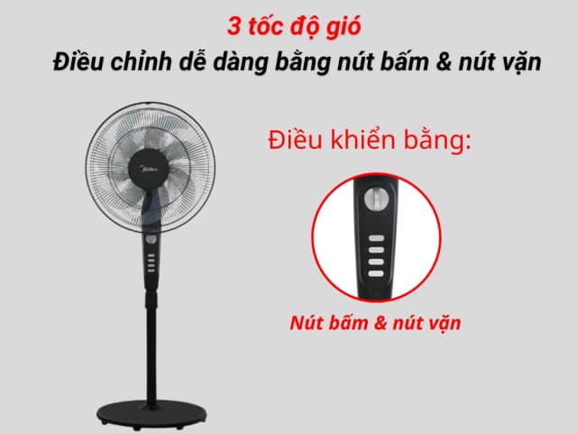 So sánh giá Quạt đứng Midea 7 cánh FS40-24EVN(K) 50W rẻ nhất? - Ảnh 10
