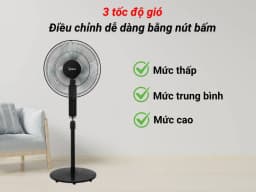So sánh giá Quạt đứng Midea FS40-10NAVN(K) 55W - Tìm sản phẩm giá rẻ nhất - Ảnh 2