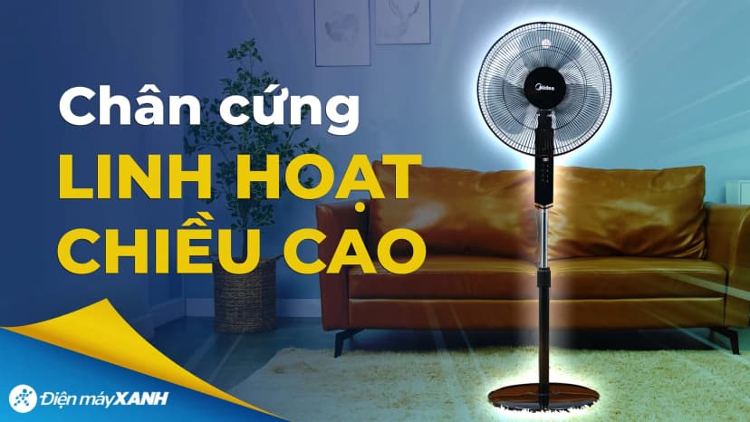 So sánh giá Quạt đứng Midea FS40-10NAVN(K) 55W - Tìm sản phẩm giá rẻ nhất - Ảnh 3
