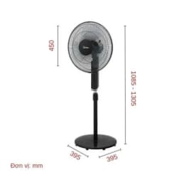 So sánh giá Quạt đứng Midea FS40-10NAVN(K) 55W - Tìm sản phẩm giá rẻ nhất - Ảnh 8