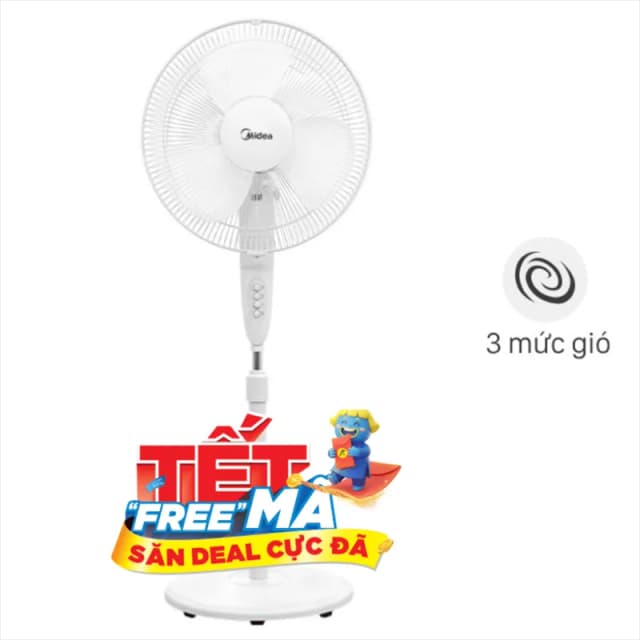 Top 1 so sánh giá Quạt đứng Midea MFS400M0BPW 55W - Tìm sản phẩm giá rẻ nhất - Ảnh 4