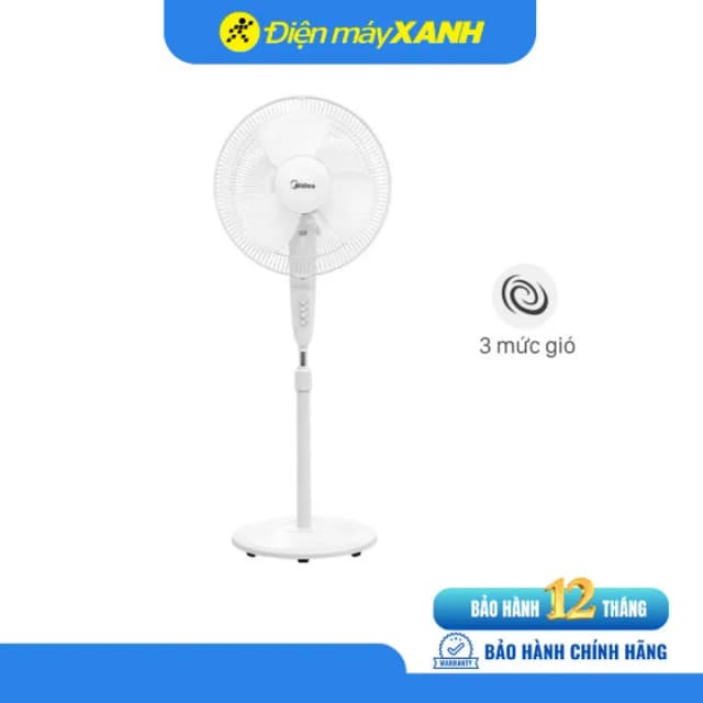 Top 1 so sánh giá Quạt đứng Midea MFS400M0BPW 55W - Tìm sản phẩm giá rẻ nhất - Ảnh 8