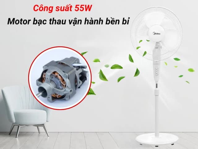 Top 1 so sánh giá Quạt đứng Midea MFS400M0BPW 55W - Tìm sản phẩm giá rẻ nhất - Ảnh 10