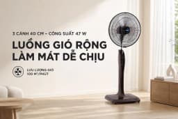 So sánh giá Quạt đứng Mitsubishi 3 cánh LV16-RB CY-BW 47W - Tìm sản phẩm giá rẻ nhất - Ảnh 2