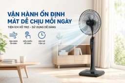 So sánh giá Quạt đứng Mitsubishi 3 cánh LV16-RB CY-GY 47W - Tìm sản phẩm giá rẻ nhất - Ảnh 4