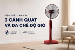 Quạt đứng Mitsubishi 3 cánh LV16-RB CY-RD 47W - Giá rẻ nhất hôm nay - Ảnh 2