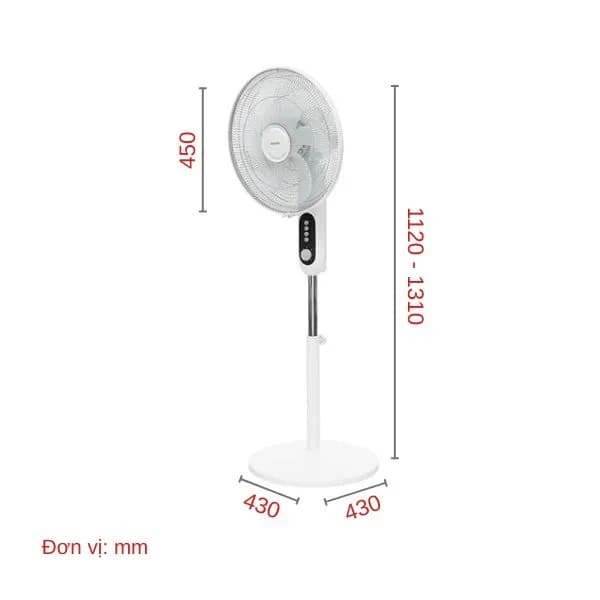 So sánh giá Quạt đứng Philips 6 cánh CX1220/00 45W rẻ nhất? - Ảnh 6