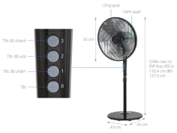 So sánh giá Quạt đứng Rapido RWF-20MBD 75W - Tìm sản phẩm giá rẻ nhất - Ảnh 3