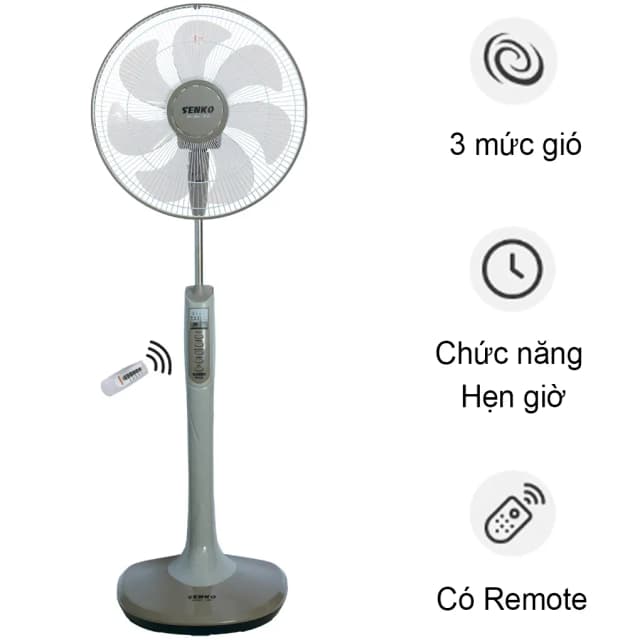 So sánh giá Quạt đứng Senko 7 cánh DR1608 65W rẻ nhất? - Ảnh 10
