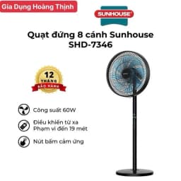 So sánh giá Quạt đứng Sunhouse 6 cánh SHD7361B 85W - Tìm sản phẩm giá rẻ nhất - Ảnh 13