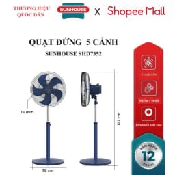 So sánh giá Quạt đứng Sunhouse 6 cánh SHD7361B 85W - Tìm sản phẩm giá rẻ nhất - Ảnh 15