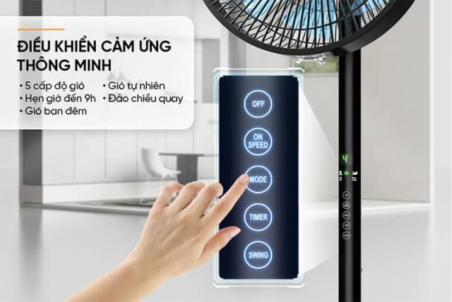 So sánh giá Quạt đứng Sunhouse 8 cánh SHD7346 60W rẻ nhất? - Ảnh 9