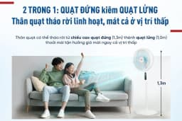 Quạt đứng Tefal 6 cánh VH689990 80W - Giá rẻ nhất hôm nay - Ảnh 5