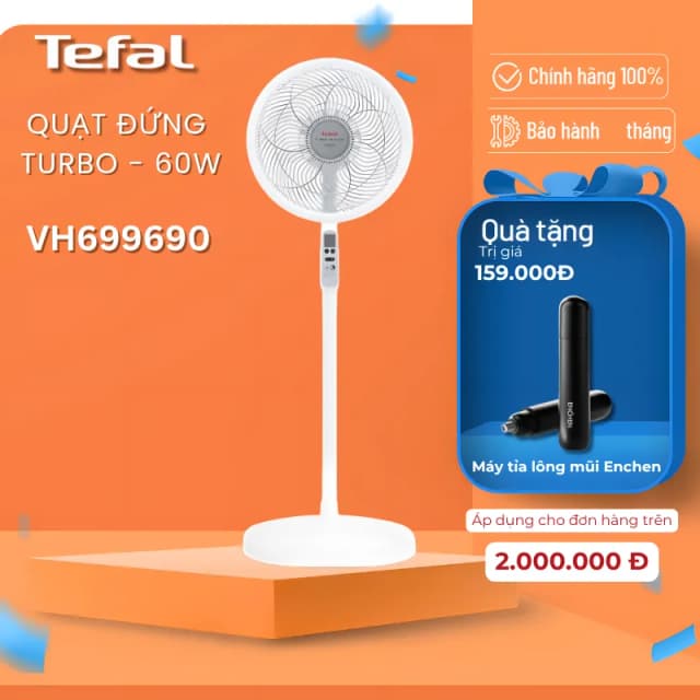 So sánh giá Quạt đứng Tefal 7 cánh VH699690 60W rẻ nhất? - Ảnh 15