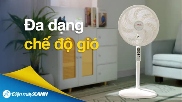 So sánh giá Quạt đứng Tefal 7 cánh VH699690 60W rẻ nhất? - Ảnh 3