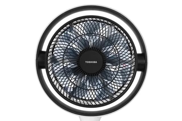Quạt tuần hoàn Toshiba trước 7 cánh - sau 9 cánh F-DSC80XVN(W) 25W - Ảnh 4