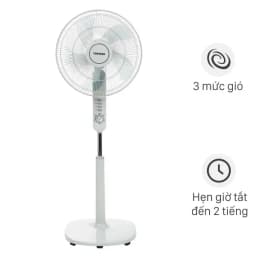 So sánh giá Quạt đứng Toshiba 5 cánh F-LSA10(H)VN 50W - Tìm sản phẩm giá rẻ nhất - Ảnh 2