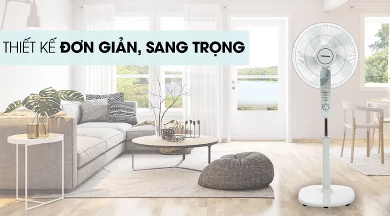 So sánh giá Quạt đứng Toshiba 5 cánh F-LSA10(H)VN 50W - Tìm sản phẩm giá rẻ nhất - Ảnh 9