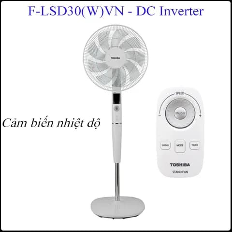 So sánh giá Quạt đứng Toshiba 9 cánh F-LSD30(W)VN 30W rẻ nhất? - Ảnh 3