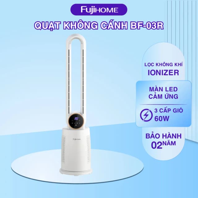 Top 1 so sánh giá Quạt không cánh FUJIHOME BF-03R 60W - Tìm sản phẩm giá rẻ nhất - Ảnh 15