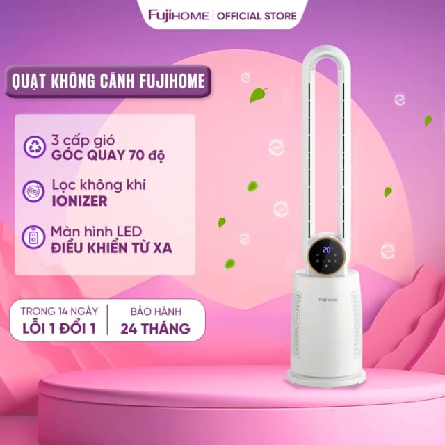 Top 1 so sánh giá Quạt không cánh FUJIHOME BF-03R 60W - Tìm sản phẩm giá rẻ nhất - Ảnh 34