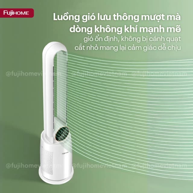 Top 1 so sánh giá Quạt không cánh FUJIHOME BF-03R 60W - Tìm sản phẩm giá rẻ nhất - Ảnh 9
