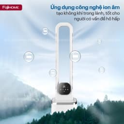 Quạt không cánh FUJIHOME BF-05R-HEPA 65W