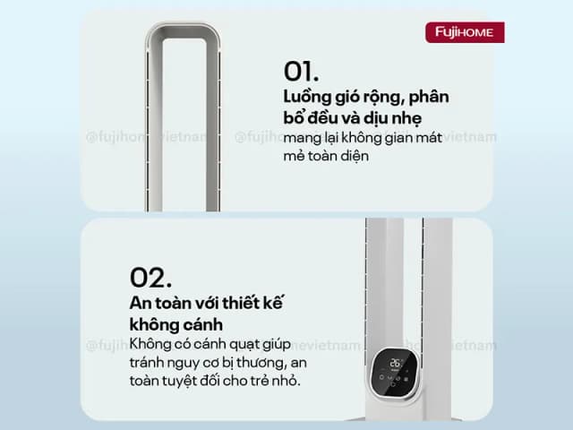 Top 1 so sánh giá Quạt không cánh FUJIHOME BF-05R-HEPA 65W - Tìm sản phẩm giá rẻ nhất - Ảnh 23
